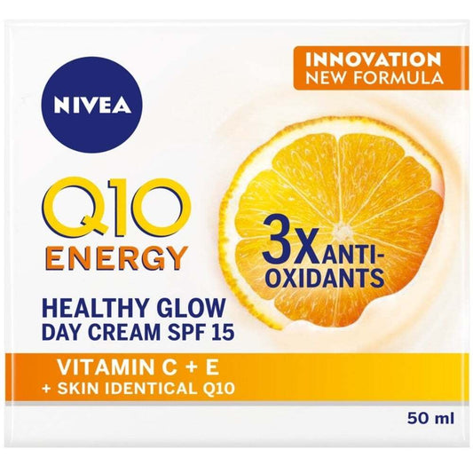 NIVEA Q10 Energy Healthy Glow Face Day Cream (50ml)