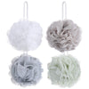 Tbestmax 4 Pack Mesh Pouf Bath Sponge