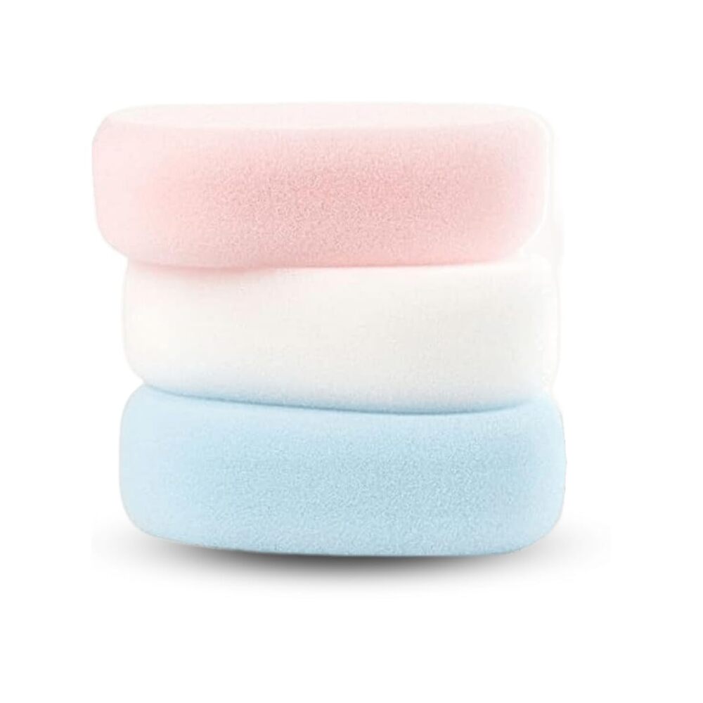 Caress Luxury Bath Accessories 3 Pack Bath Sponges