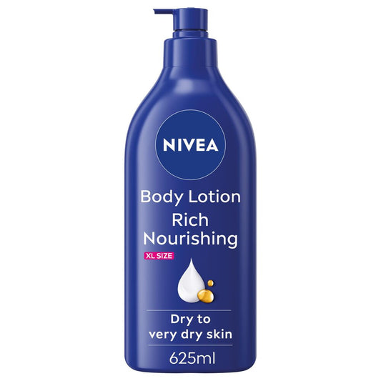 NIVEA Rich Nourishing Body Lotion (625ml)