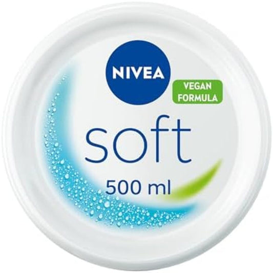 NIVEA Soft Moisturising Cream (500ml)