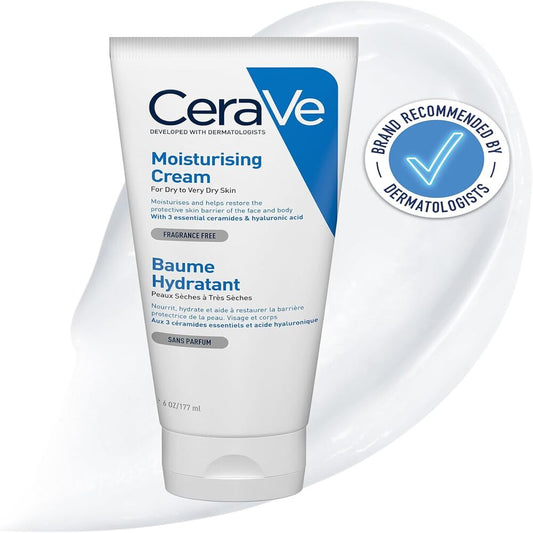 CeraVe Moisturising Cream for Dry to Very Dry Skin 177 ml