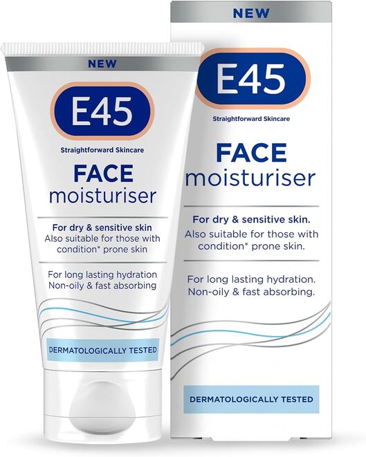 E45 Face Moisturiser – Hydrating Face Cream for Long-Lasting Moisturisation