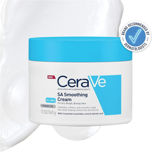 CeraVe SA Smoothing Cream for Rough and Bumpy Skin 340g