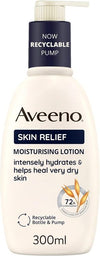 Aveeno Skin Relief Moisturising Lotion, With Soothing Triple Oat Complex  Shea Butter