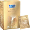 Durex Nude 16 Condoms for Men UltraThin  Skin Feel Against Skin